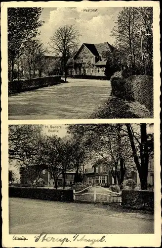 Ak Sterup in Angeln, Pastorat, H. Suders Besitz