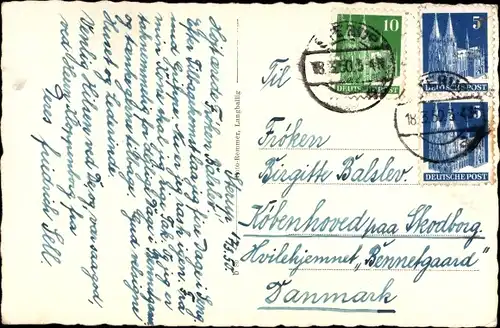 Ak Sterup in Angeln, Pastorat, H. Suders Besitz