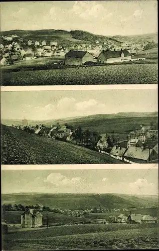 Ak Burkhardtsdorf im Erzgebirge, Panorama