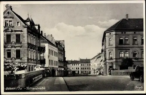 Ak Döbeln in Sachsen, Ritterstraße