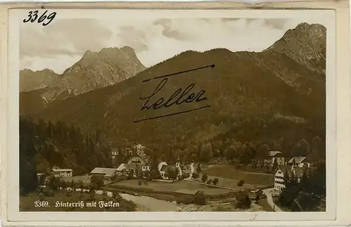 4 Gasnegative Hinterriss Eben am Achensee in Tirol, mit Falken