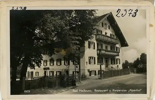 7 Glasnegative Bad Heilbrunn in Oberbayern, Kurpension Alpenhof, Isartal