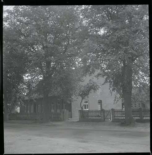 6 Zelluloid Negative Beckeln in Oldenburg, Bach, Geschäft, Straße