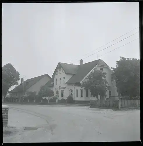 6 Zelluloid Negative Beckeln in Oldenburg, Bach, Geschäft, Straße