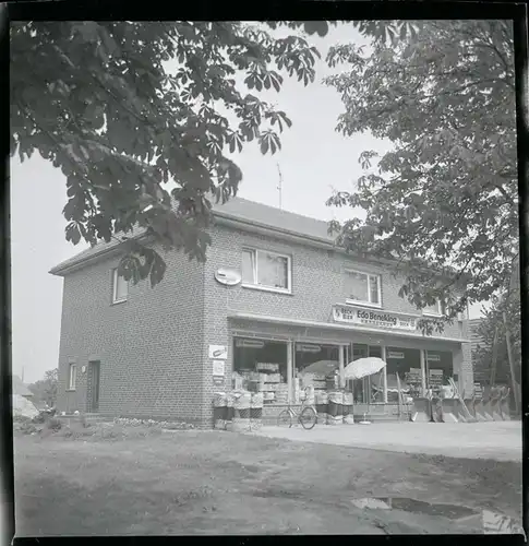 6 Zelluloid Negative Beckeln in Oldenburg, Bach, Geschäft, Straße