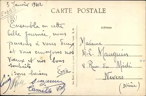 Ak Enghien les Bains Val d’Oise, Intérieur de la Gare