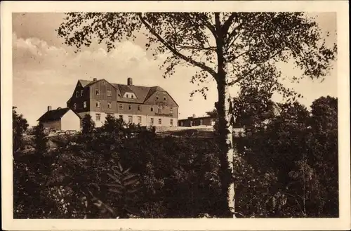 Ak Seiffen im Erzgebirge, Turnerburg, Ferien-, Jugend-, u. Skiheim Freie Turnervereinigung Chemnitz