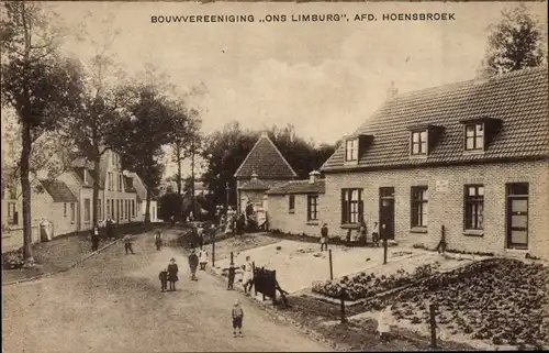 Ak Hoensbroek Heerlen Limburg Niederlande, Bouwvereeniging Ons Limburg