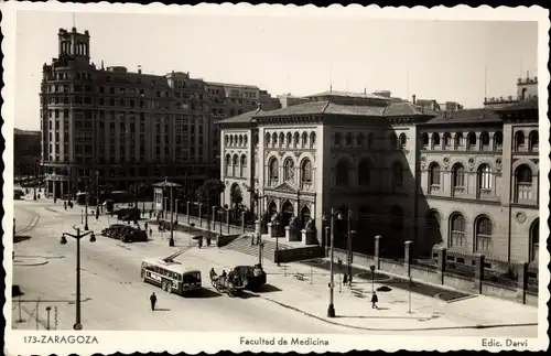 Ak Zaragoza Saragossa Aragonien, Medizinische Fakultät