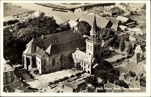 Ak Appingedam Groningen Niederlande, Ned. Rev. Kirche