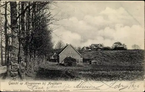 Ak Apeldoorn Gelderland, Blick auf Hoogsoeren