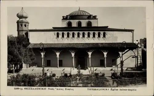Ak Saloniki Thessaloniki Griechenland, Eglise Sainte Sophie
