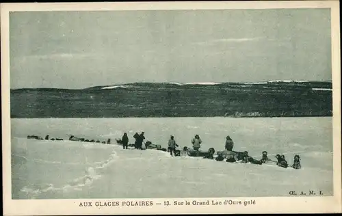 Polareis-Ak, auf dem zugefrorenen Great Bear Lake