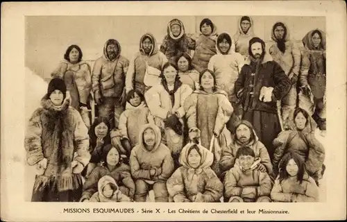 Ak-Eskimo-Missionen, Missionsoblaten der Unbefleckten Empfängnis Maria, Chesterfield-Christen
