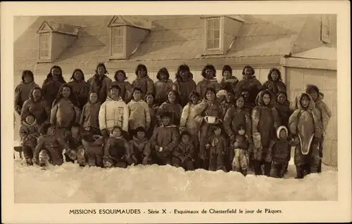 Ak-Eskimo-Missionen, Missionsoblaten der Unbefleckten Jungfrau Maria, Chesterfield-Eskimos