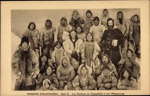 Ak-Eskimo-Missionen, Missionsoblaten der Unbefleckten Empfängnis Maria, Chesterfield-Christen