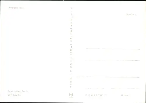 Ak Schlagersänger Andreas Holm, Portrait