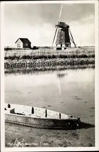 Ak Texel Nordholland Niederlande, Mühle Het Noorden