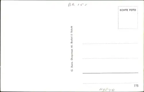 Ak Borkel und Schaft Nordbrabant Niederlande, Mill