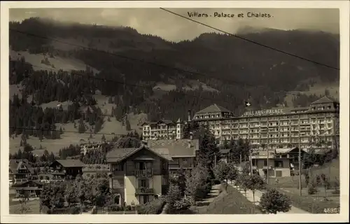 Ak Villars Kanton Waadt, Palace et Chalets