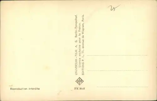 Ak Schauspieler James Dean, Portrait