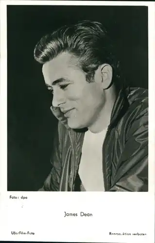 Ak Schauspieler James Dean, Portrait