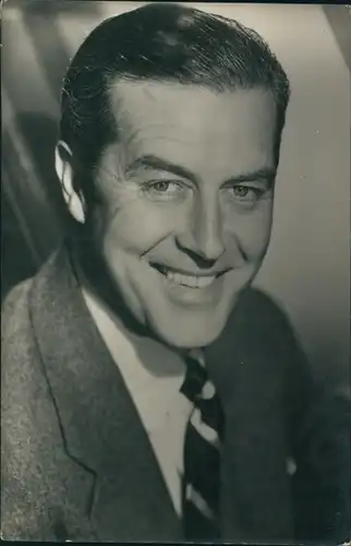 Ak Schauspieler Ray Milland, Portrait