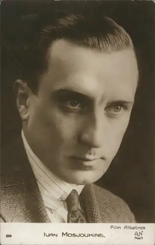 Ak Schauspieler Ivan Mosjukin, Portrait