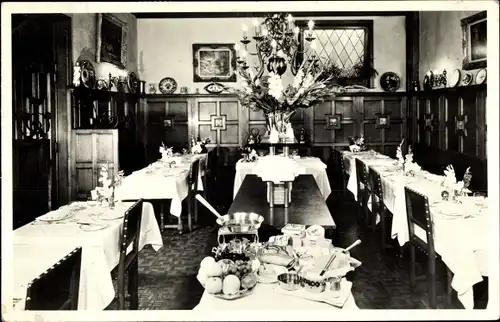 Ak Bruxelles Brüssel, Restaurant l'Huitriere, Grande Salle du Rez-de Chaussee