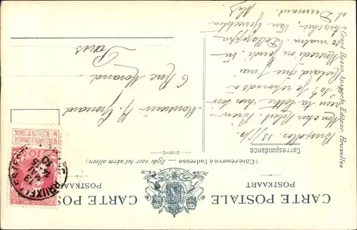 Ak Bruxelles Brüssel, Porte de Hal