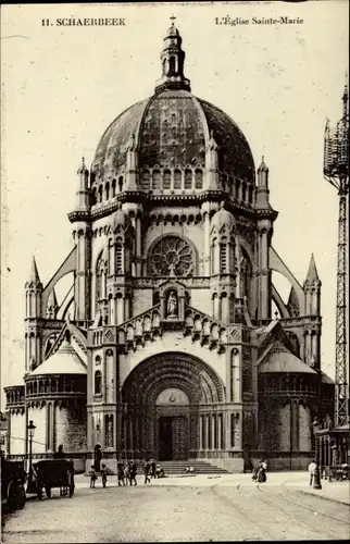 Ak Schaerbeek Schaarbeek Bruxelles Brüssel, l'Eglise Sainte-Marie