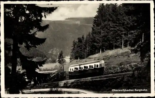 Ak Oberweißbach in Thüringen, Oberweißbacher Bergbahn