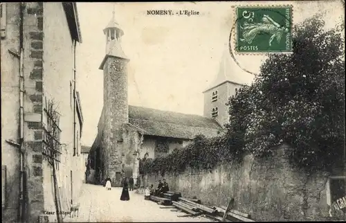 Ak Nomeny Meurthe et Moselle, Kirche