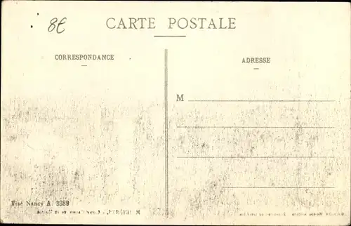 Ak Maidières Meurthe et Moselle, Cour Casenove und Rathaus