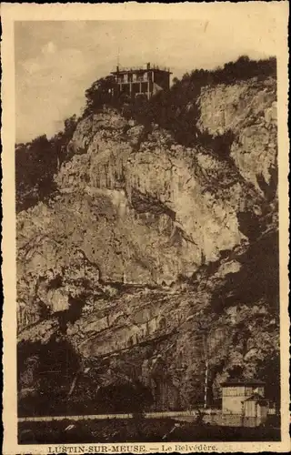 Ak Lustin Profondeville Wallonien Namur, Le Belvedere