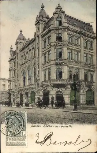 Ak Antwerpen Antwerpen Flandern, Varietétheater