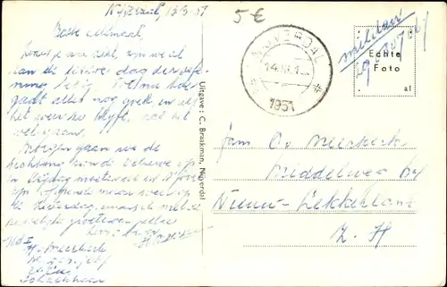 Ak Nijverdal Overijssel Niederlande, Rijssenschestraat Hoek Grotestraat