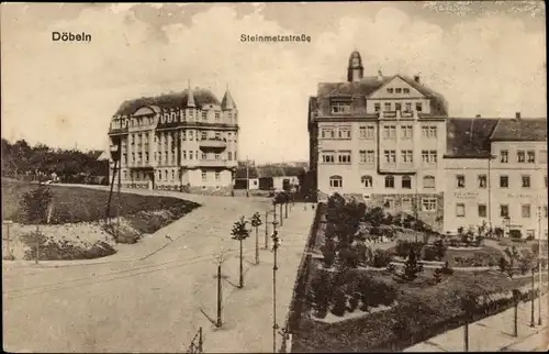 Ak Döbeln in Sachsen, Steinmetzstraße