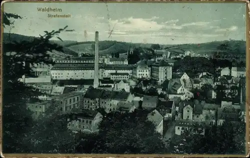 Ak Waldheim in Sachsen, Strafanstalt