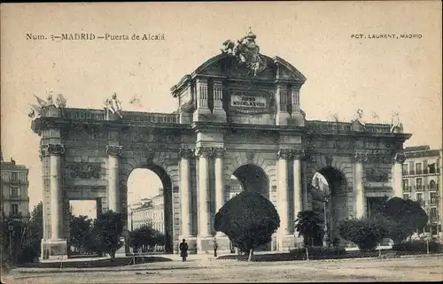 Ak Madrid Spanien, Puerta de Alcalá