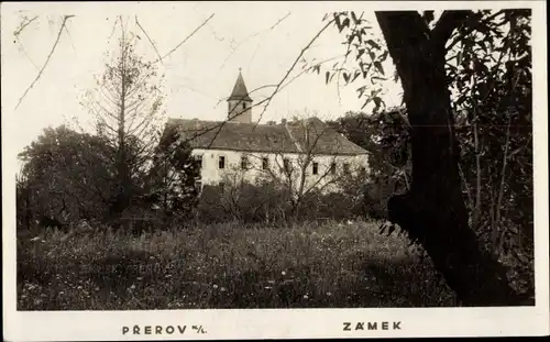 Ak Přerov Prerau Region Olmütz, Schloss