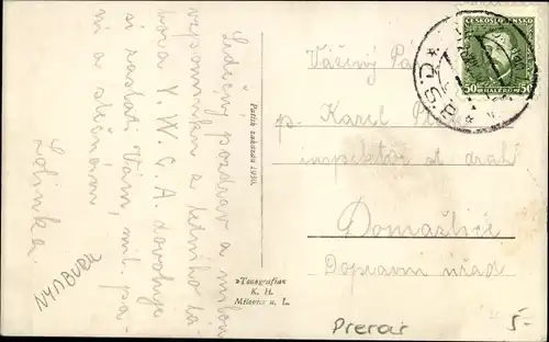 Ak Přerov Prerau Region Olmütz, Schloss