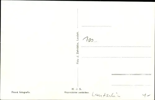 Ak Loučeň Lautschin Mittelböhmen, Teilansichten