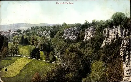 Ak Choceň Chotzen Region Pardubice, Peliny, Panorama