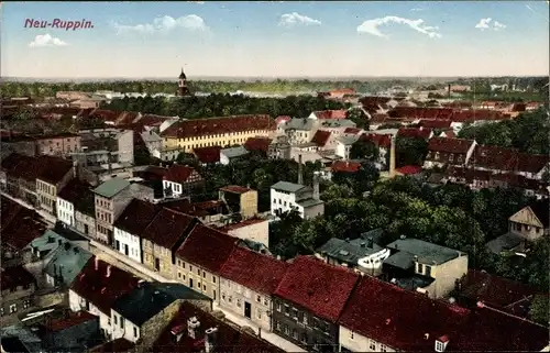 Ak Neuruppin in Brandenburg, Gesamtansicht