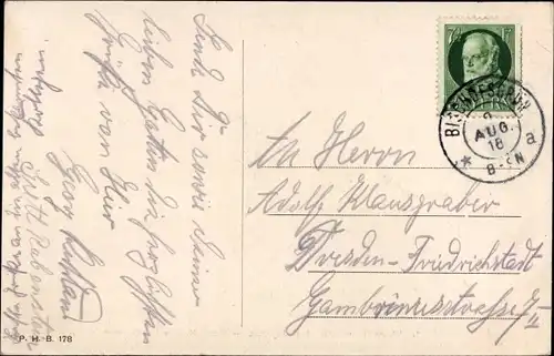 Ak Warmensteinach, Wasserleitung der Stadt Bayreuth