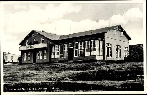 Ak Norddorf auf Amrum Nordfriesland, Hospiz III