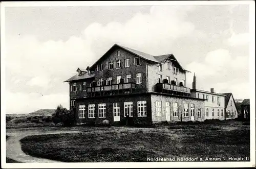 Ak Norddorf auf Amrum Nordfriesland, Hospiz II