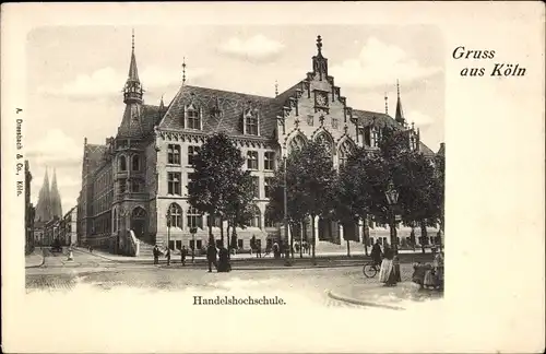 Ak Köln am Rhein, Handelshochschule