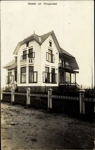 Foto Ak Hoogezand Groningen Niederlande, Wohnhaus
